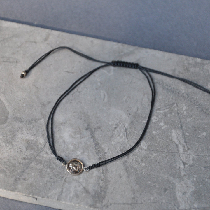 Pulsera angelito negra