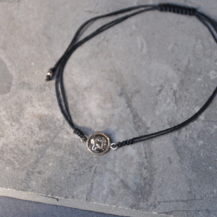 Pulsera angelito negra