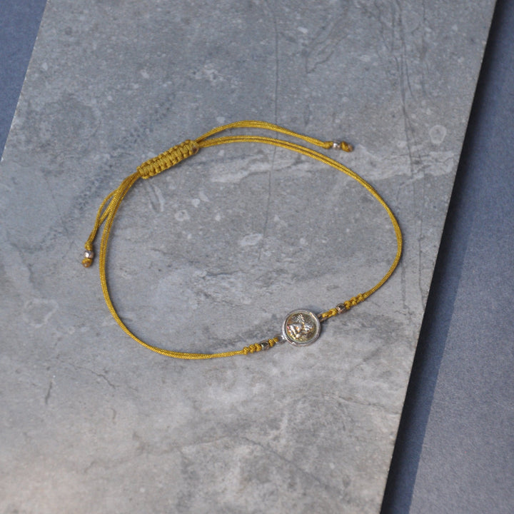 Pulsera angelito amarilla