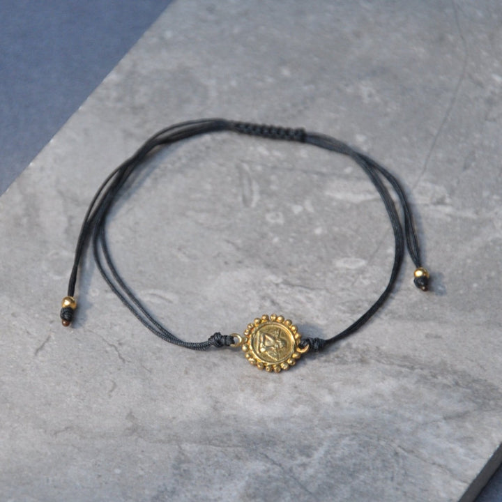 Pulsera angelito negra