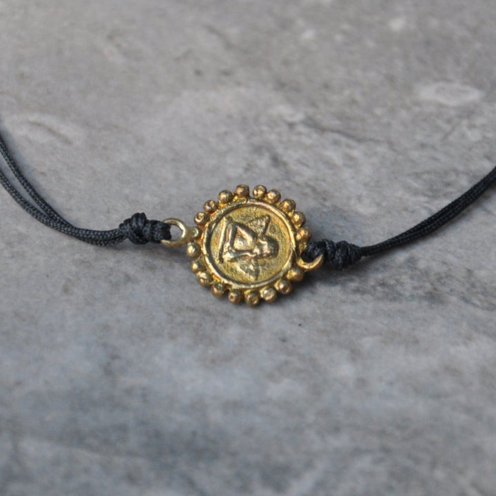 Pulsera angelito negra