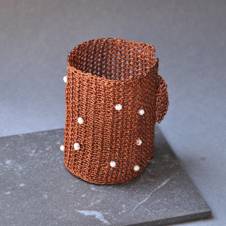 Brazalete Buri Perla blanca