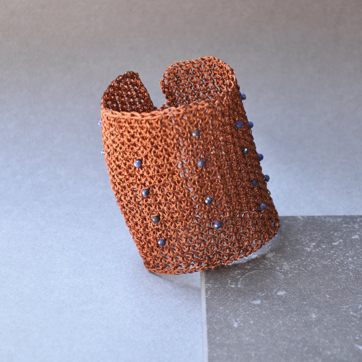 Brazalete Buri lapislázuli