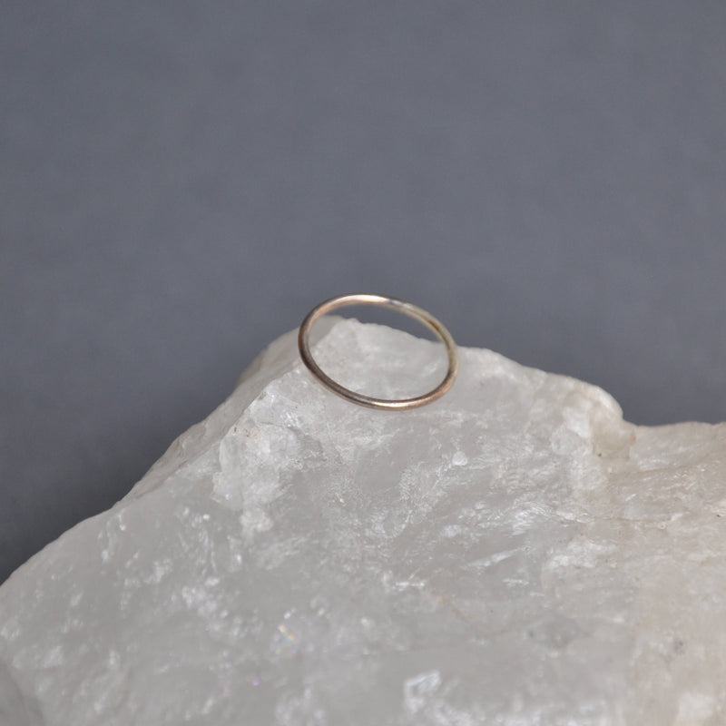 Anillo Liso delgado