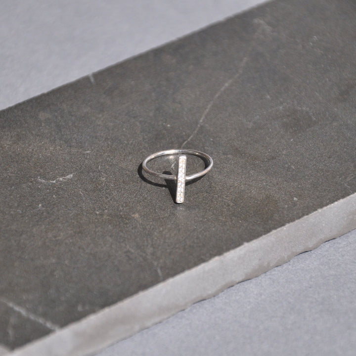 Anillo Cristal plata