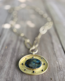 Collar Luz Boreal - Bronce y Labradorita