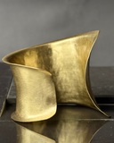 Brazalete Dorado Irregular - Bronce Satinado