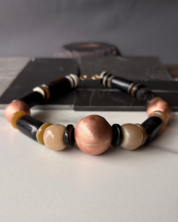 Collar Noche Cobre  -  Cacho y Bronce