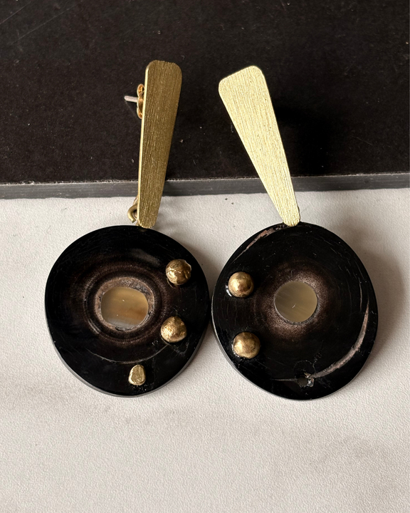 Aros Fragmento Bronce - Cacho y Bronce