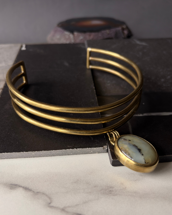 Choker Ópalo Andino - Bronce