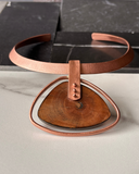 Tiara Raíz Cálida - Cobre y picoyo natural