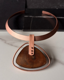 Tiara Raíz Cálida - Cobre y picoyo natural