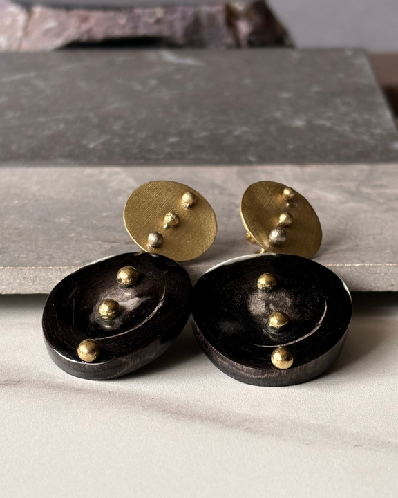 Aros Raíz - Bronce - Cacho Natural