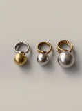 Anillo Esfera Dorada Andina - Talla S