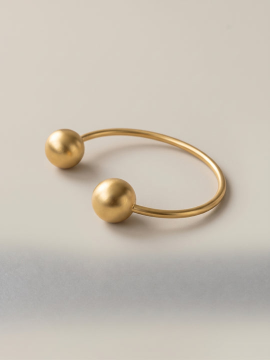 Pulsera Esferas Doradas