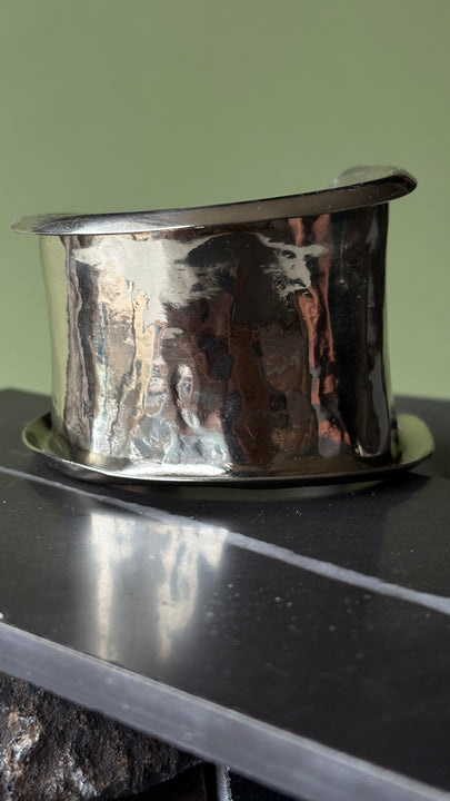 Brazalete Abstracto Talla M - Alpaca pulida