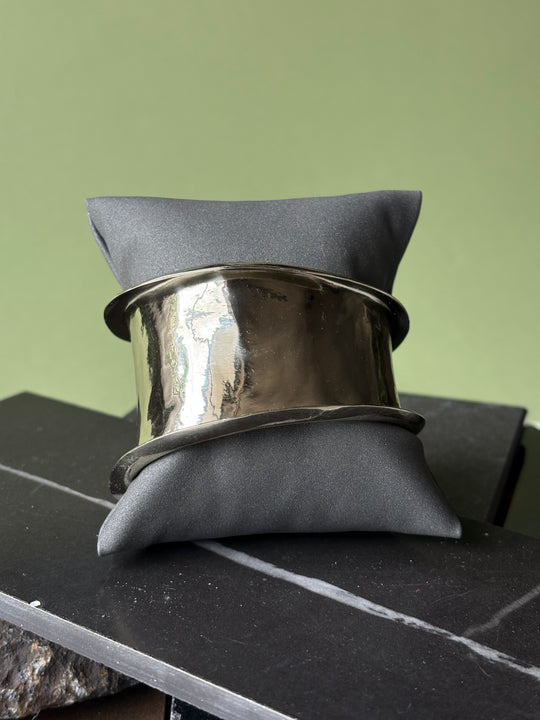 Brazalete Abstracto Talla S - Alpaca pulida