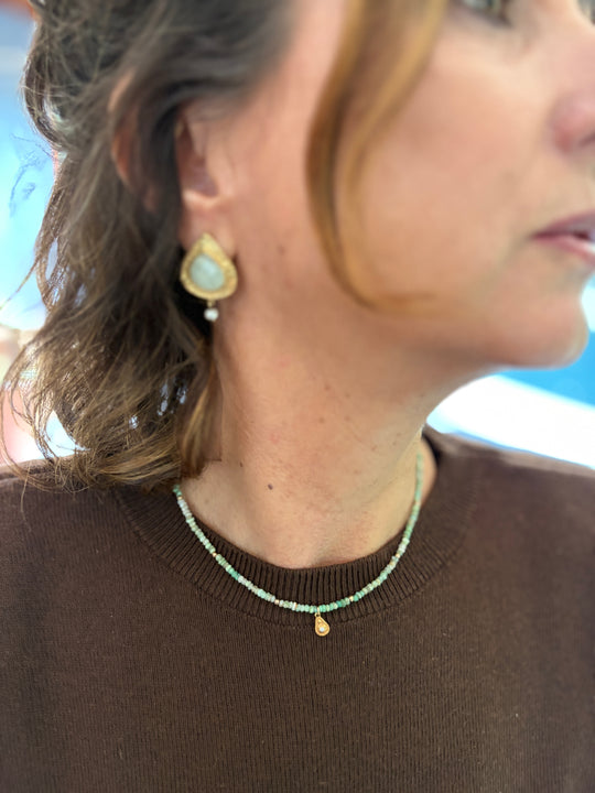 Collar Luz Verde Áurea