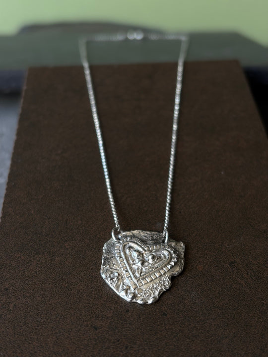 Collar Corazón de Plata