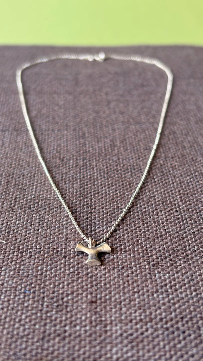 Collar Cruz de Plata