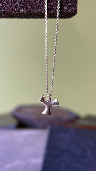 Collar Cruz de Plata