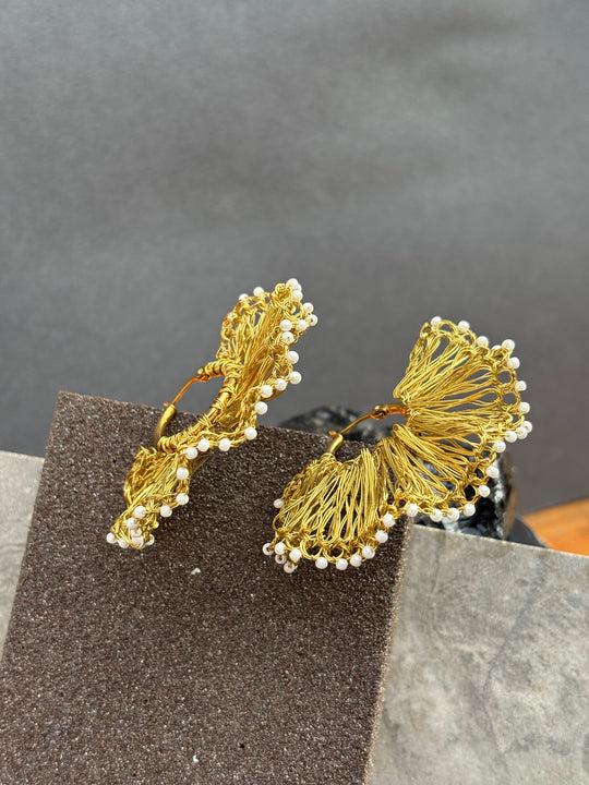 Aros Sevilla Blanco - BRONCE