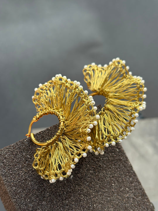 Aros Sevilla Blanco - BRONCE