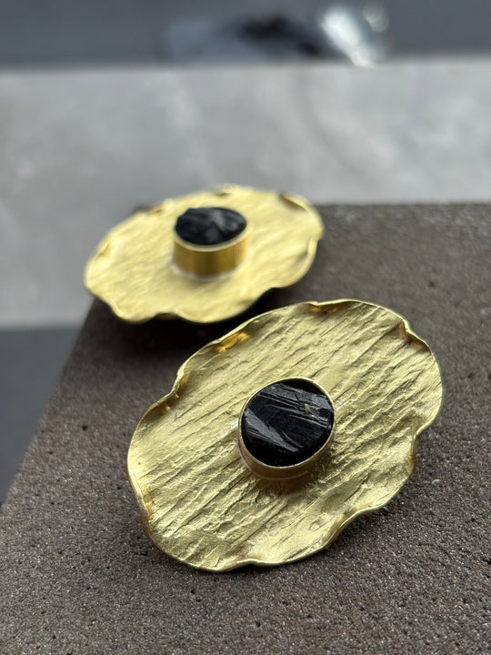 Aros Negro Profundo - BRONCE
