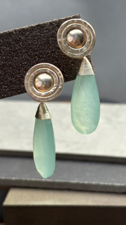 Aros Gota de Cielo - PLATA