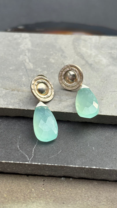 Aros Gota de Cielo - PLATA