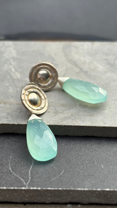 Aros Gota de Cielo - PLATA