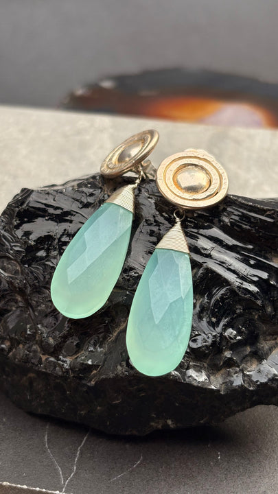 Aros Gota de Cielo - PLATA