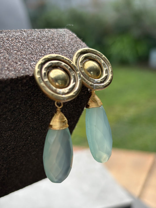 AROS GOTA DE CIELO - BRONCE