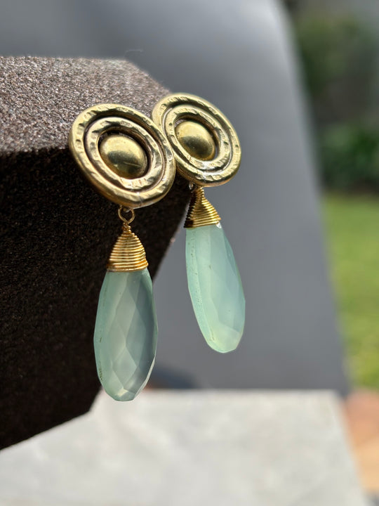 AROS GOTA DE CIELO - BRONCE