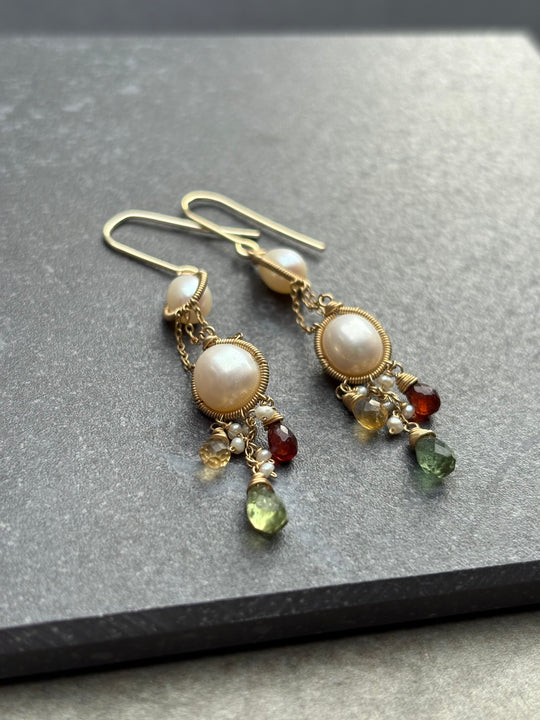 Aros Fiesta de Perlas