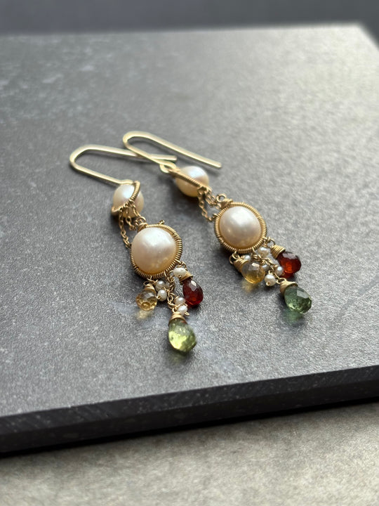 Aros Fiesta de Perlas