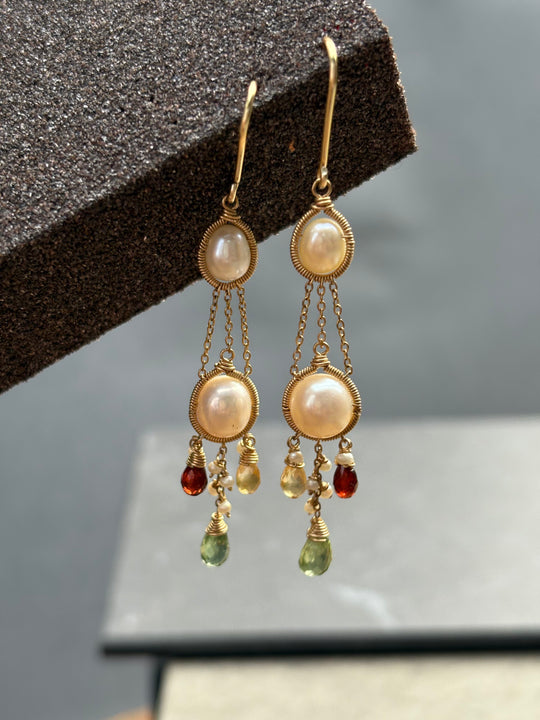 Aros Fiesta de Perlas