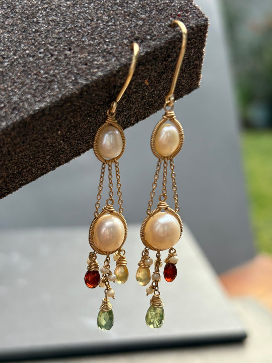 Aros Fiesta de Perlas