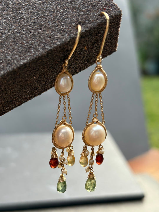 Aros Fiesta de Perlas