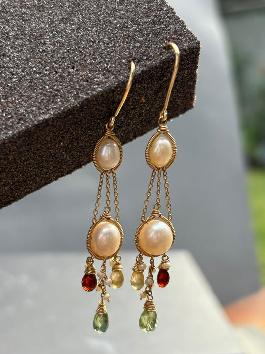 Aros Fiesta de Perlas