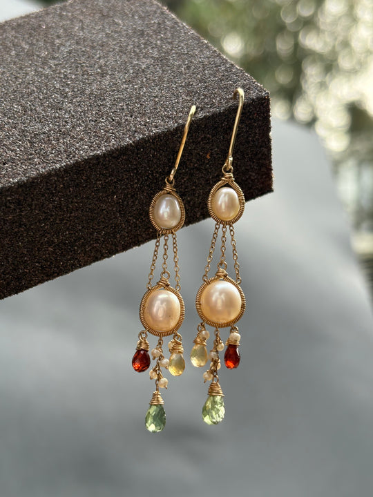 Aros Fiesta de Perlas