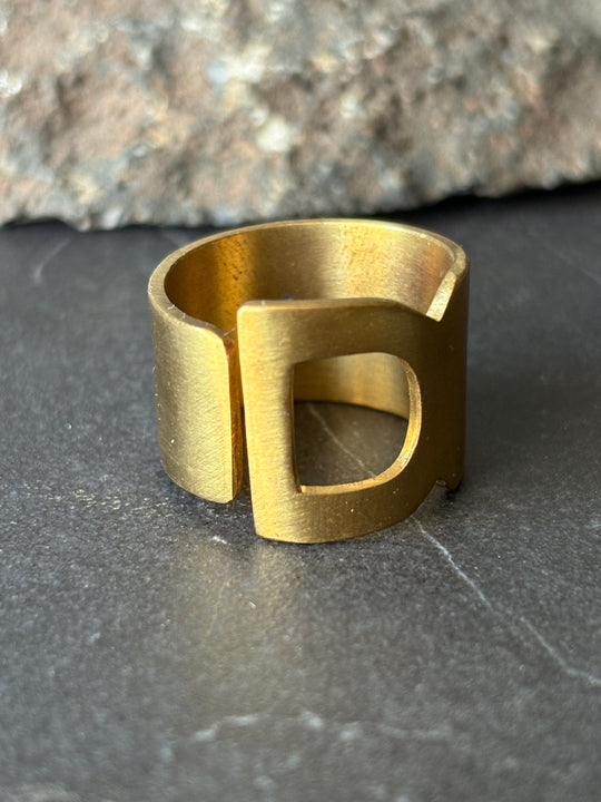Anillo D - Bronce