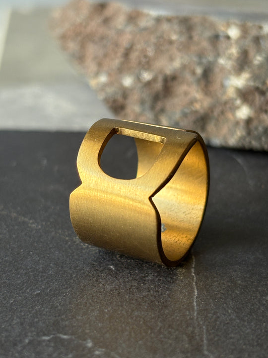 Anillo D - Bronce