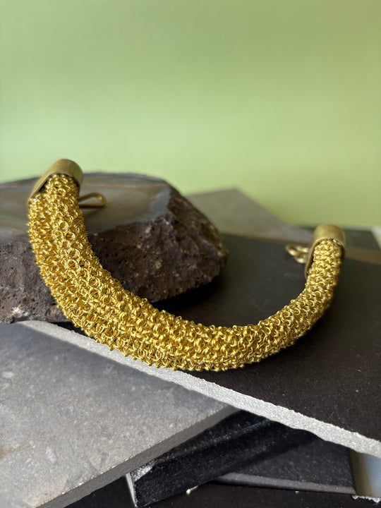 Pulsera Dublín Dorada - BRONCE
