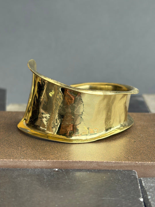 Brazalete Sol M - Bronce Pulido