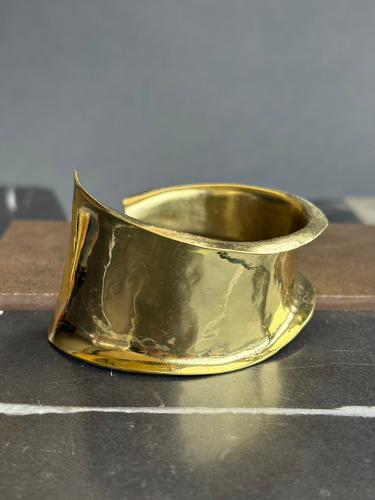 Brazalete Sol M - Bronce Pulido