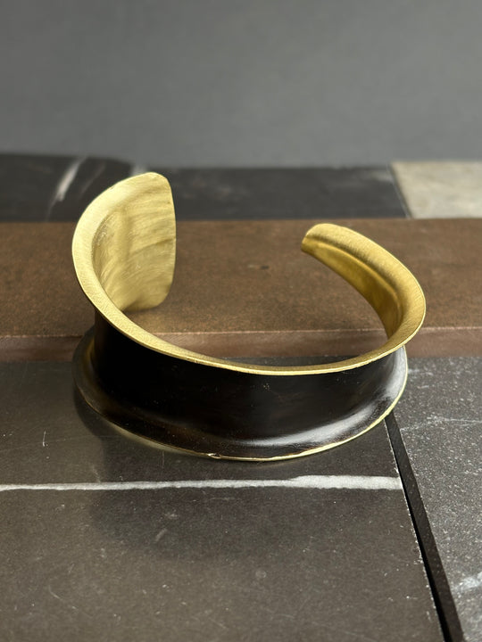 Brazalete Eclípse - Bronce con Pátina negra