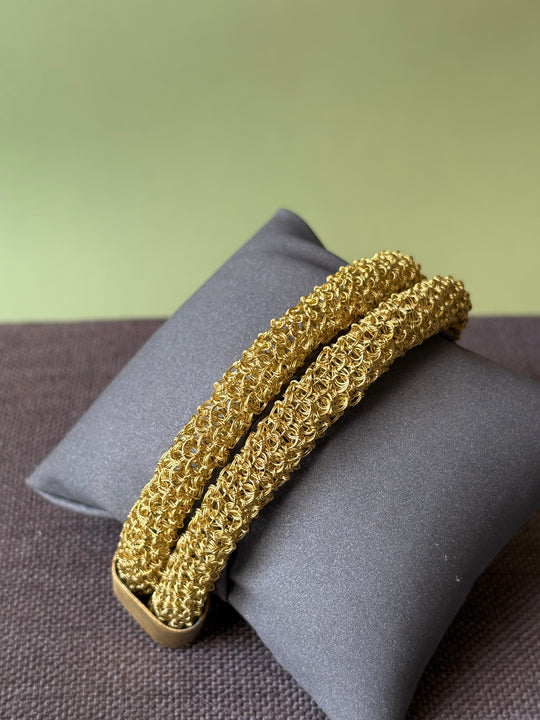 Pulsera Dublín Dorada - BRONCE