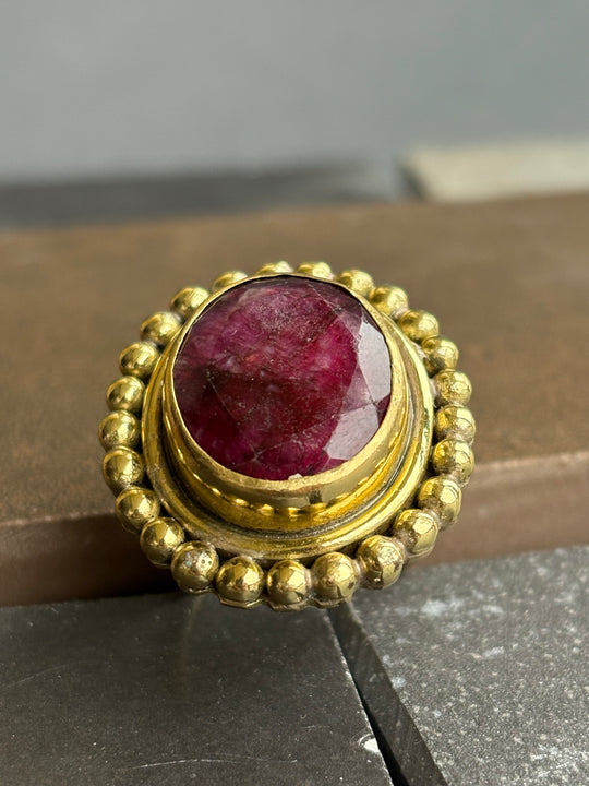 Anillo Rubra - Bronce