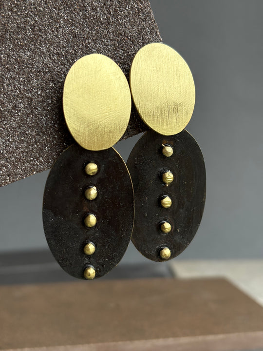 Aros Eclipse – Bronce y pátina negra